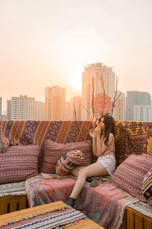 Say đắm quán cà phê rooftop view ngắm hoàng hôn siêu đẹp ở Hà Nội Hanoi08